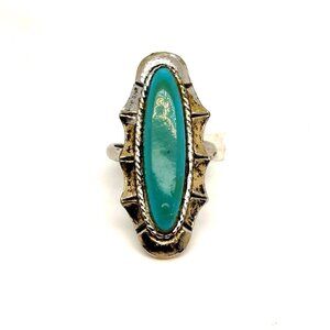Turquoise Color Adjustable Ring